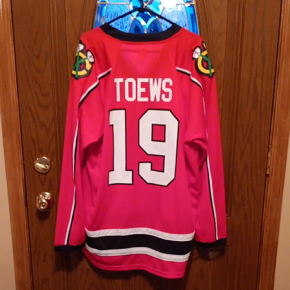 NHL Red and Black Licensed Jersey